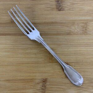 Christofle France Chinon Youth Child Fork 5.75 in Silverplate Antique 1862